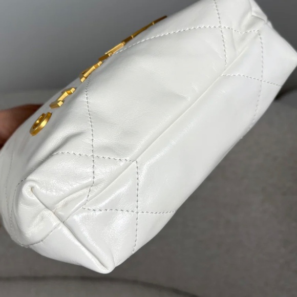 Authentic Pre-Owned Chanel Mini 22 Bag White - Picture 13 of 15